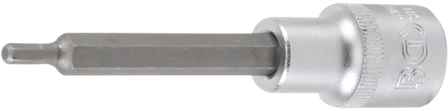 Chiave a bussola lunghezza 100 mm 12,5 mm (1/2) esagono interno 4-14mm