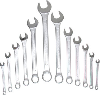 Serie di chiavi combinate anello-forchetta 6 - 22 mm 12 pz
