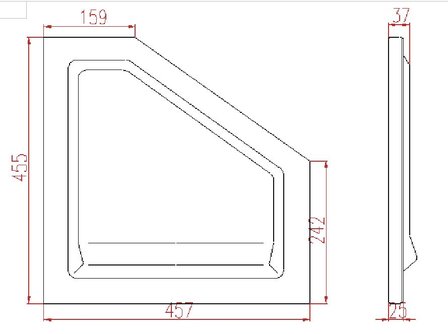 Cabina di sabbiatura 220 l