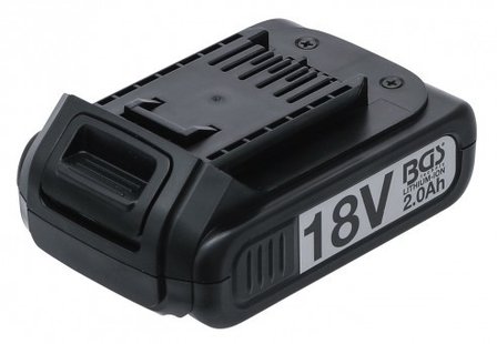 Batteria di ricambio agli ioni di litio 18 V / 2,0 Ah per avvitatore a percussione BGS 9260