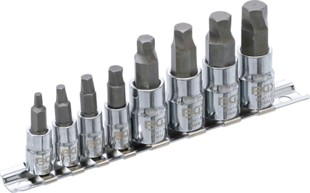 Set di estrattori per viti (1/4) / (3/8) per esagoni difettosi 3 - 10 mm 8 pezzi
