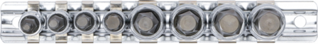 Set di estrattori per viti (1/4) / (3/8) per esagoni difettosi 3 - 10 mm 8 pezzi