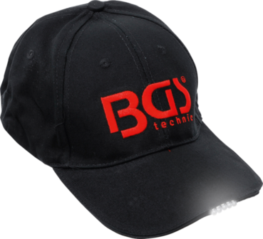 Cappellino da baseball BGS con illuminazione a LED