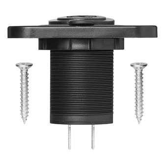 Scatola da incasso USB doppia tipo A 3100mA 12V 24V