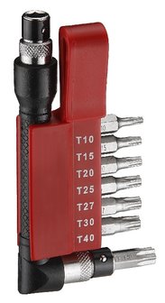 Set di bit Torx a 8 parti