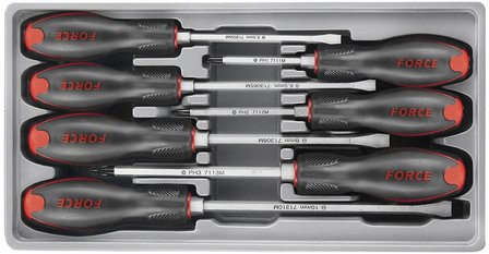 Set di cacciaviti con testa a percussione Flat &amp; Philips 7 pezzi