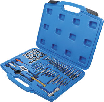 Set maschi e filiere M3 - M12 56 pz