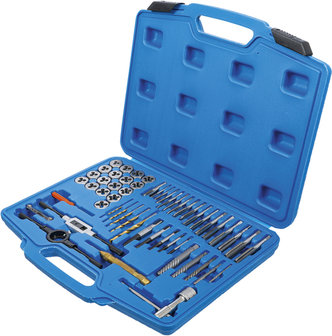 Set maschi e filiere pollici 1/4 - 1 56 pz