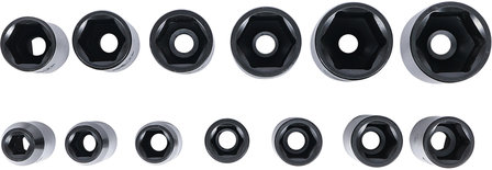 Set di bussole 12,5 mm (1/2) 10 - 32 mm 13 pz