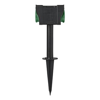 Picchetto da giardino Schuko 4 vie 2M 3x2 5mm&sup2;