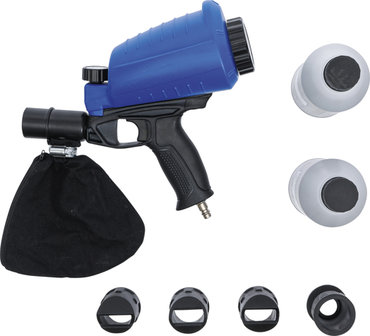 Pistola di sabbiatura pneumatica incl. accessori 3 pz