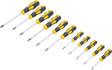 Serie di cacciaviti Torx T6 - T40 11 pz