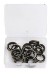 Assortimento di anelli di tappi per carter in gomma 12mm 20 pezzi