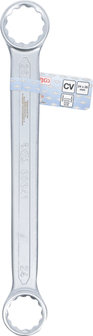 Chiave a doppio anello extra piatta 24 x 26 mm