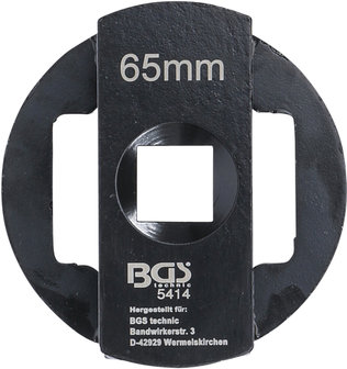Chiave per dadi mozzo/cappucci retrotreno per assi BPW 65 mm
