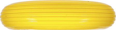 Ruota senza camera d&#039;aria poliuretano, giallo/nero 400 mm