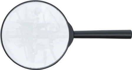 Lente di ingrandimento &Oslash; 100 mm