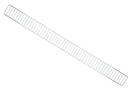 Griglia anteriore 1250 x 95 mm