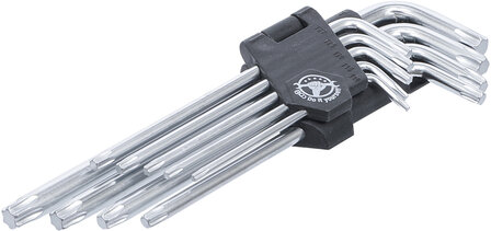 Serie di chiavi ad angolo lunghe Torx T10 - T50 9 pz