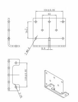 Verricello 12v 1360kg 15,2m controllo wireless