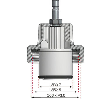 Adattatore n. 14 per il kit di prova della pressione del  Ford