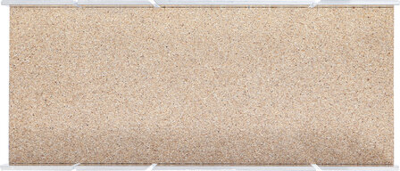 Cassetta per taglio in alluminio 245 x 105 x 40 mm