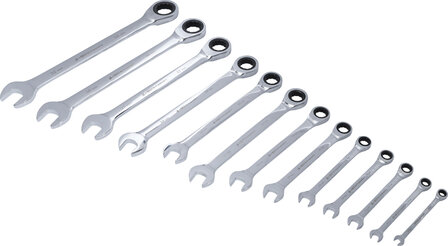 Serie di chiavi combinate a cricchetto 8 - 32 mm 13 pz