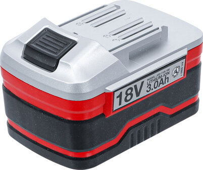 Batteria di ricambio Li-Ion 18 V DC / 3,0 Ah per avvitatore ad impulsi a batteria BGS-9260