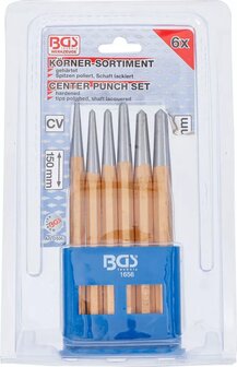 Serie di punzoni 6 pz