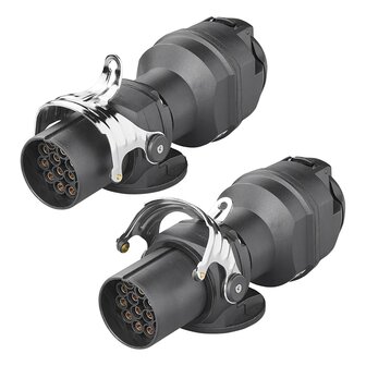 Adattatore spina da 24V 15 a 12V 13 poli ISO12098 &gt; ISO11446