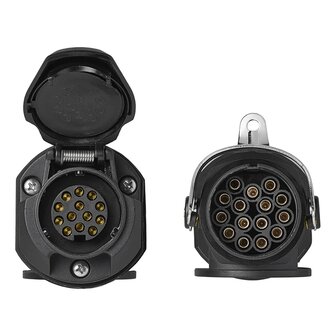 Adattatore spina da 24V 15 a 12V 13 poli ISO12098 &gt; ISO11446