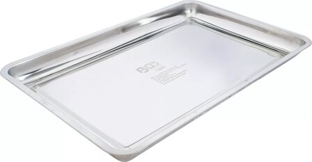 Vaschetta raccolta acciaio inox 600 x 400 mm 9 l