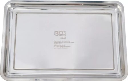 Vaschetta raccolta acciaio inox 600 x 400 mm 9 l