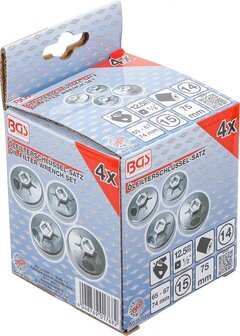 Tappo filtro olio, 65 - 75 mm, 4 pz