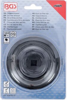 Chiave filtro olio 15 lati diametro 95 mm