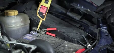 Tester di tensione / tester multifunzione con display e 8 funzioni