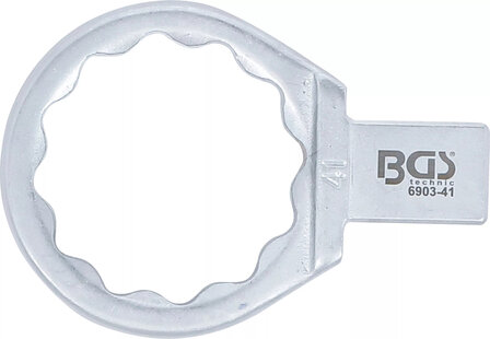 Chiave ad anello ad innesto 41 mm sede 14 x 18 mm