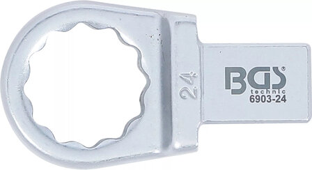 Chiave ad anello ad innesto 24 mm sede 14 x 18 mm