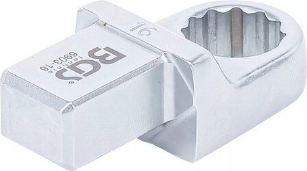 Chiave ad anello ad innesto 16 mm sede: 14 x 18 mm