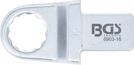 Chiave ad anello ad innesto 16 mm sede: 14 x 18 mm