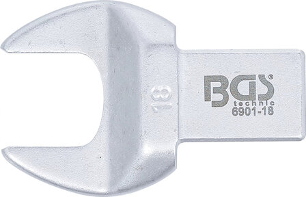 Chiave a forchetta ad innesto 18 mm sede 14 x 18 mm