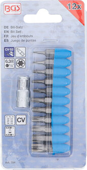Set di punte  6,3 mm (1/4) di azionamento  Torx 11 puzzazioni
