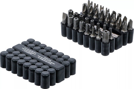 Set di bit corti (1/4) vari profili 33 pezzi