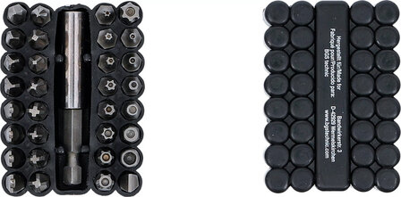 Set di bit corti (1/4) vari profili 33 pezzi