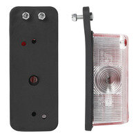 Larghezza luce rosso bianco 92x42mm su supporto