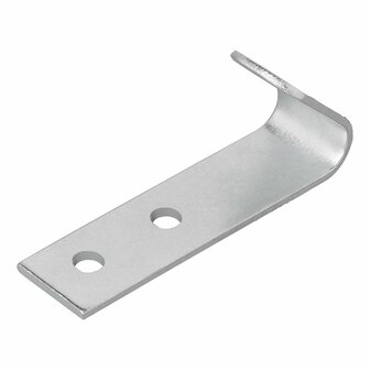 Gancio avvitabile in metallo 72 x 21 x 2 mm