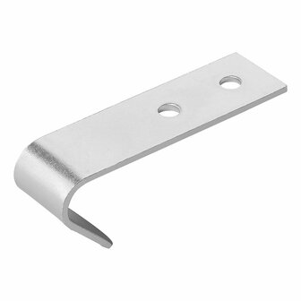 Gancio avvitabile in metallo 72 x 21 x 2 mm
