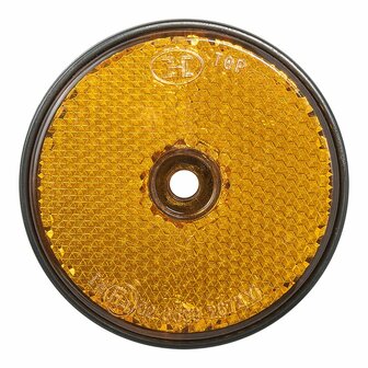 Riflettore arancione 60mm montaggio a vite