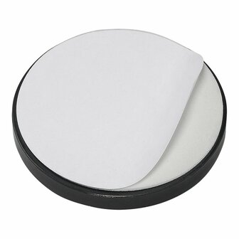 Riflettore bianco 58mm autoadesivo con piastra di base