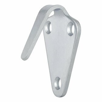 Gancio per corda in metallo 40x45mm curvo